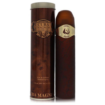 בושם לגבר קובה מגנום גולד Cuba Magnum Gold Eau de Toilette בבקבוק סיגר זהב גדול ומרשים 130 מ"ל