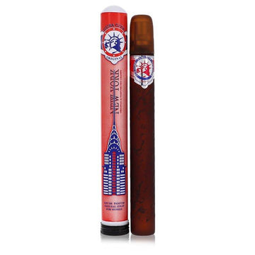 בושם לאישה קובה ניו יורק Cuba New York Eau de Parfum בבקבוק סיגר כחול אלגנטי ומודרני