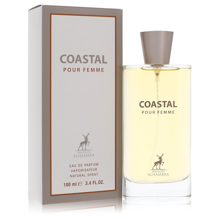 Coastal Pour Femme Eau De Parfum ספריי מאת Maison Alhambra | משלוח חינם לבית ♕ | קומסטיקס ייבוא מקביל