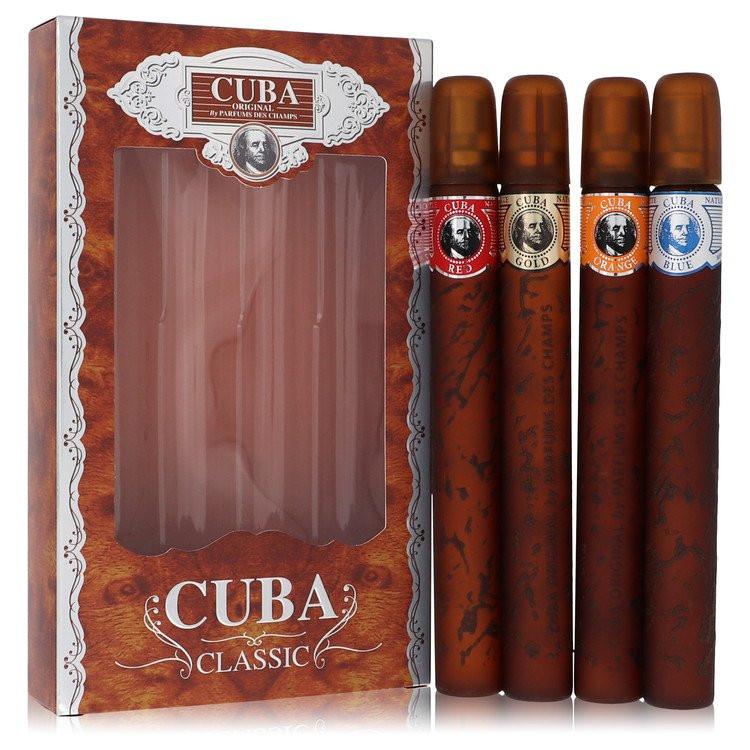 מארז מתנה יוקרתי לגבר קובה אדום Cuba Red Gift Set הכולל בושם ומוצרי טיפוח בעיצוב סיגר