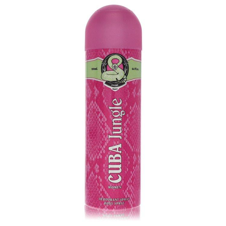 ספריי גוף לאישה קובה ג'אנגל סנייק Cuba Jungle Snake Body Spray בעיצוב נחש אקזוטי לרעננות מתמשכת