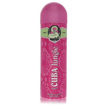 ספריי גוף לאישה קובה ג'אנגל סנייק Cuba Jungle Snake Body Spray בעיצוב נחש אקזוטי לרעננות מתמשכת