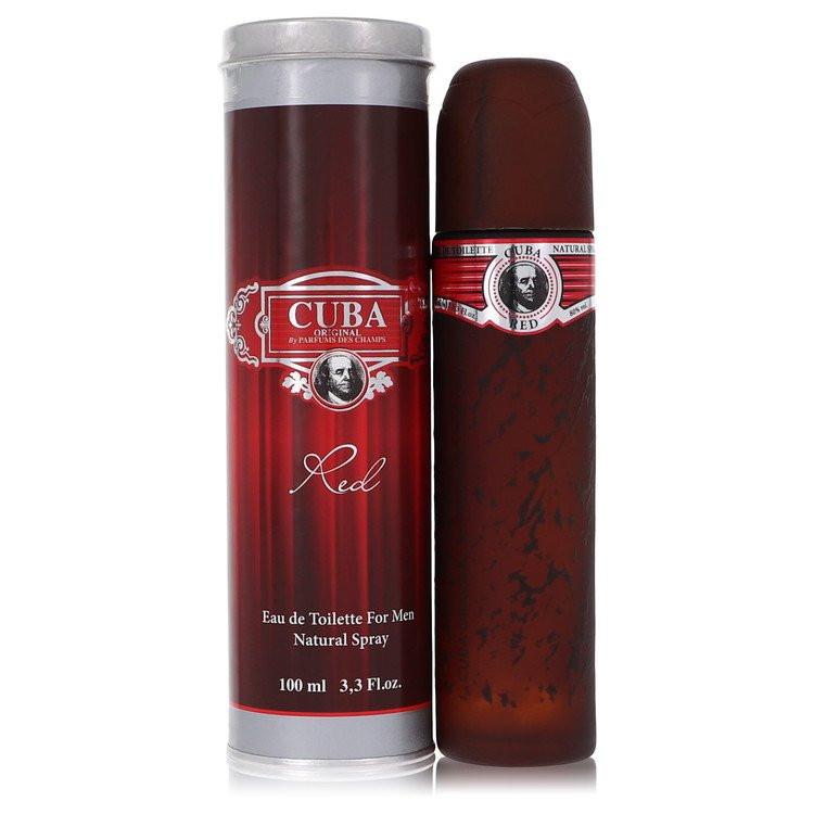 Cuba Red Eau De Toilette Spray By Fragluxe | משלוח חינם לבית ⭐ | קוסמטיקס ייבוא מקביל | ✅ מוצר מקורי 100%.