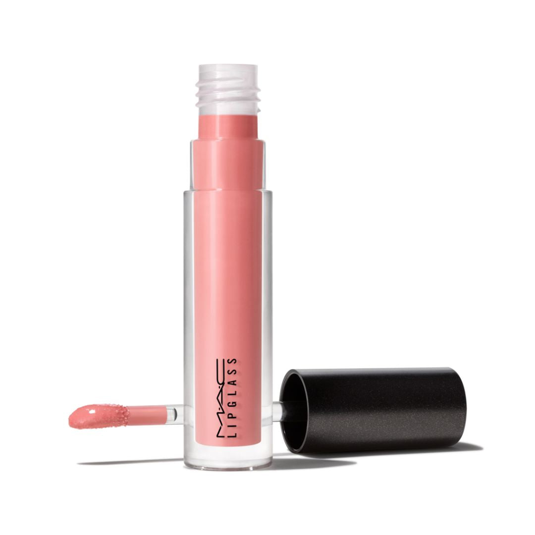 ליפגלוס M·A·C Lipglass בגימור מבריק דמוי זכוכית למראה שפתיים מלא וזוהר