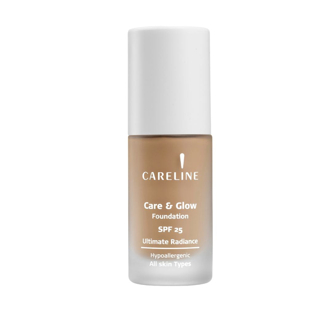 מייק-אפ Careline Care & Glow למראה עור אחיד, זוהר ורענן בגימור טבעי