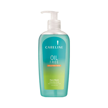 תרחיץ פנים נטול שמן Careline Oil Free Face Wash לניקוי יסודי ואיזון עור שמן בנפח 300 מ"ל