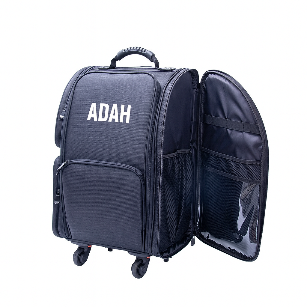 PROFESSIONAL MAKEUP CASE - מזוודת איפור מקצועית הכוללת 4 נרתיקים נשלפים | עדה לזורגן