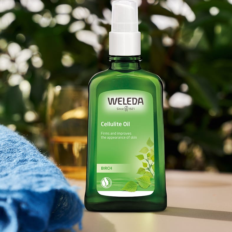 Weleda | וולדה - סדרת עץ השדר | שמן לעיסוי צלוליט למיצוק ושיפור מרקם העור (Birch Cellulite Oil) - 100 מ"ל