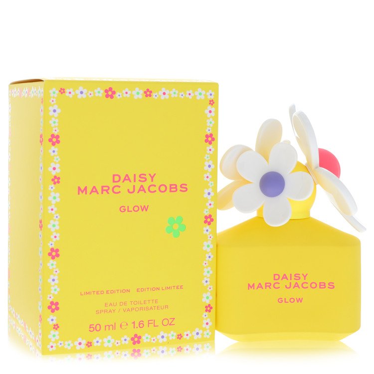 Daisy Glow Eau De Toilette ספריי (מהדורה מוגבלת) מאת מארק ג'ייקובס | משלוח חינם לבית ♕ | קומסטיקס ייבוא מקביל