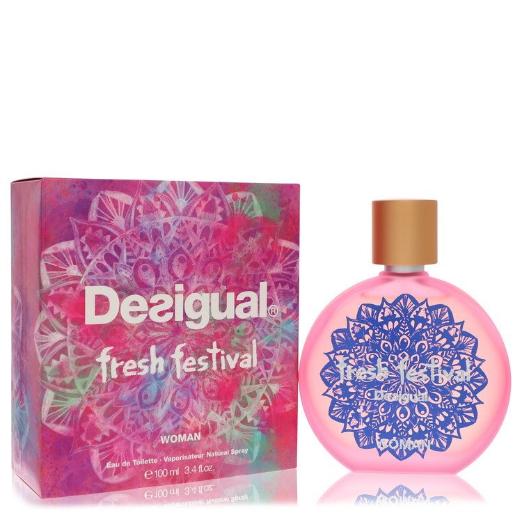 Desigual Fresh Festival Eau De Toilette ספריי מאת Desigual | משלוח חינם לבית ♕ | קומסטיקס ייבוא מקביל