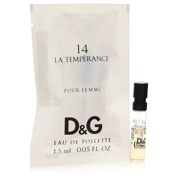 דוגמית בושם לאישה Dolce & Gabbana La Temperance 14 Vial Sample בניחוח אבקתי של איריס, מושק ותווים עציים לאצילות מלוטשת