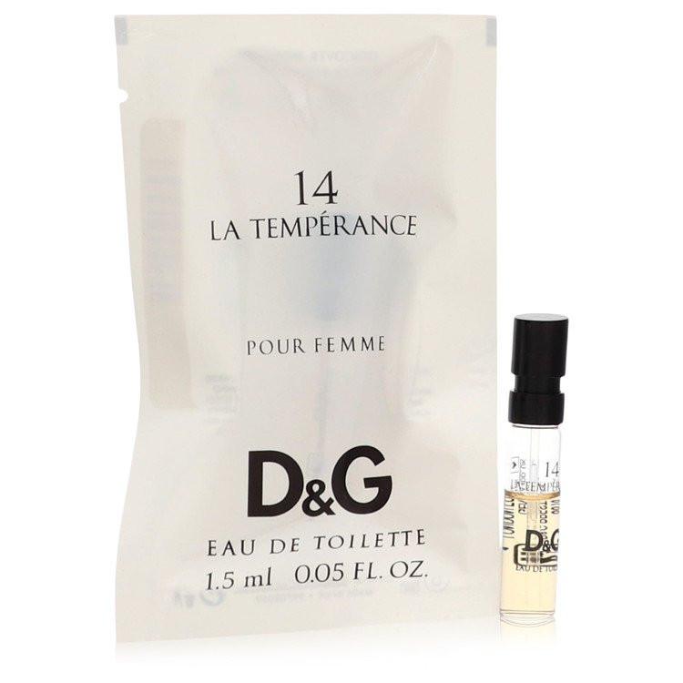 דוגמית בושם לאישה Dolce & Gabbana La Temperance 14 Vial Sample בניחוח אבקתי של איריס, מושק ותווים עציים לאצילות מלוטשת