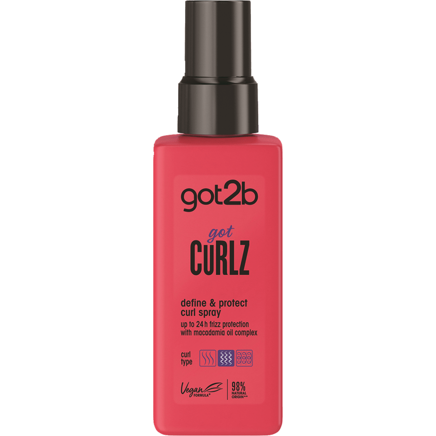 ספריי לעיצוב והגדרת תלתלים גוט טו בי got2b Twisted Curl Reviver Spray 150ml