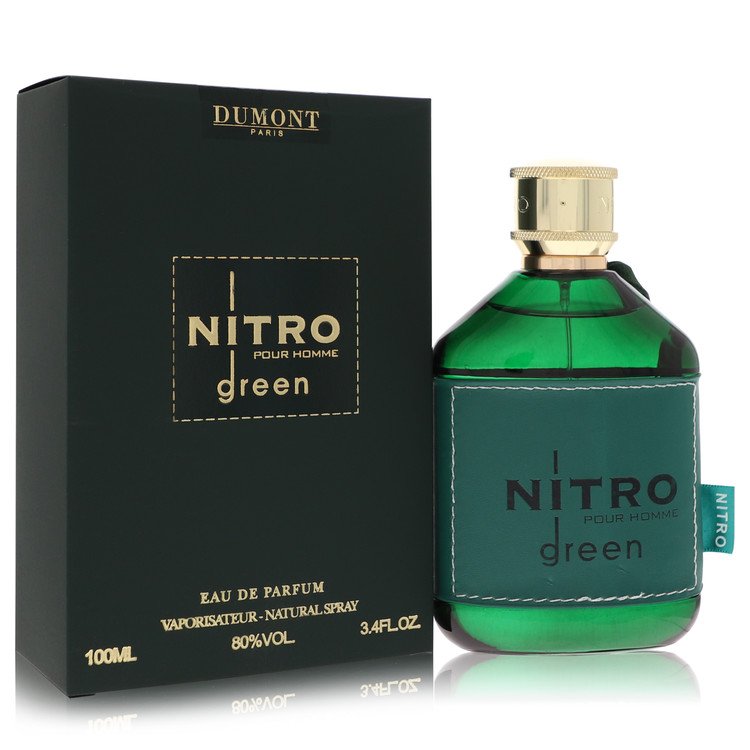 Dumont Nitro Green Eau De Parfum Spray By Dumont Paris | משלוח חינם לבית ♕ | קומסטיקס ייבוא מקביל