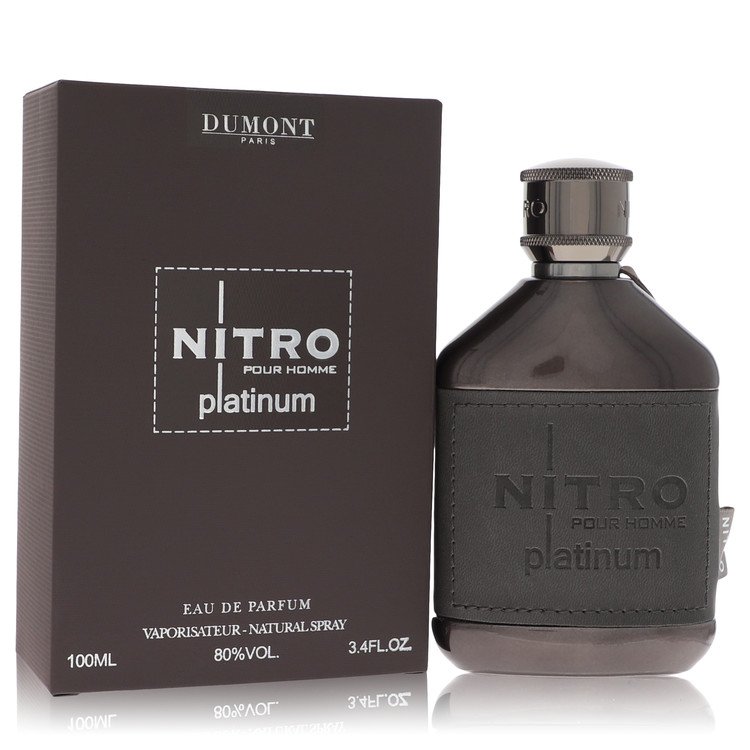 Dumont Nitro Platinum Eau De Parfum Spray By Dumont Paris | משלוח חינם לבית ♕ | קומסטיקס ייבוא מקביל