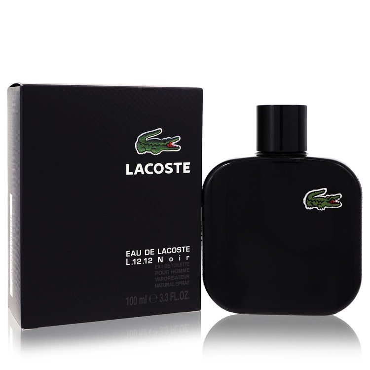 Lacoste Eau De Lacoste L.12.12 Noir Eau De Toilette Spray By Lacoste | משלוח חינם לבית ♕ | קומסטיקס ייבוא מקביל