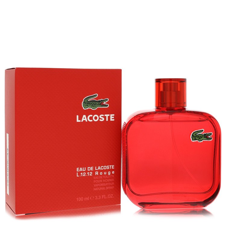 Lacoste Eau De Lacoste L.12.12 Rouge Eau De Toilette Spray By Lacoste | משלוח חינם לבית ♕ | קומסטיקס ייבוא מקביל
