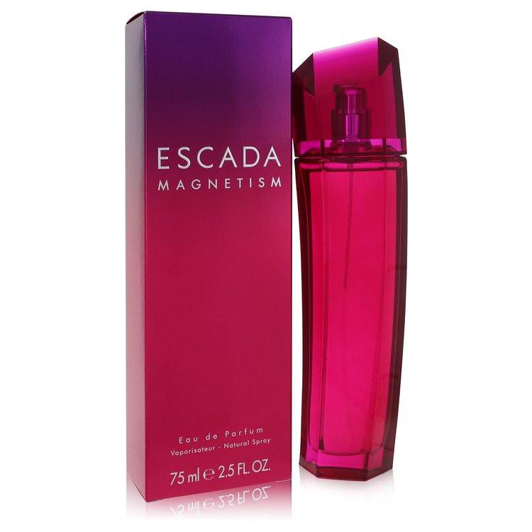 בושם אסקדה מגנטיזם Escada Magnetism Eau de Parfum לאישה בבקבוק אצילי המקרין יוקרה אירופאית, חושניות ממגנטת וסטייל מלוטש