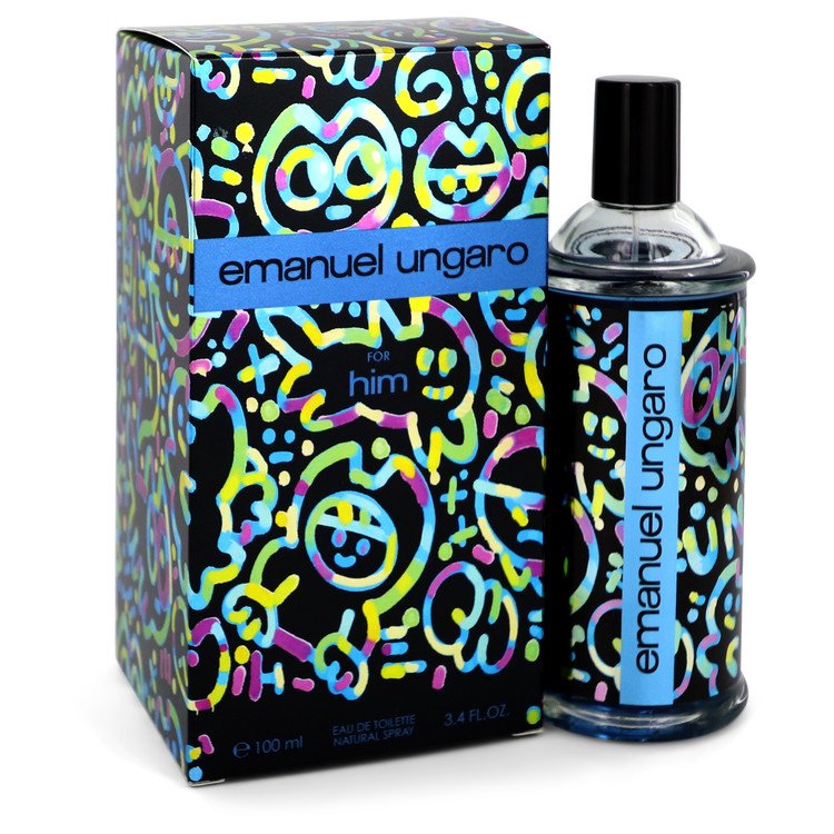 Emanuel Ungaro For Him Eau De Toilette Spray By Ungaro | משלוח חינם לבית ♕ | קומסטיקס ייבוא מקביל