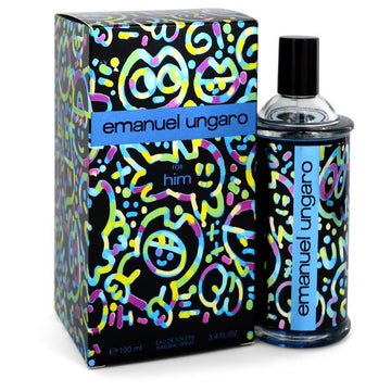 Emanuel Ungaro For Him Eau De Toilette Spray By Ungaro | משלוח חינם לבית ♕ | קומסטיקס ייבוא מקביל