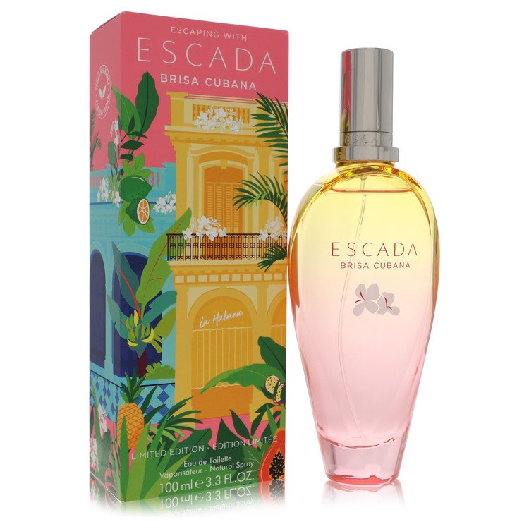 Escada Brisa Cubana Eau De Toilette Spray By Escada | משלוח חינם לבית ♕ | קומסטיקס ייבוא מקביל