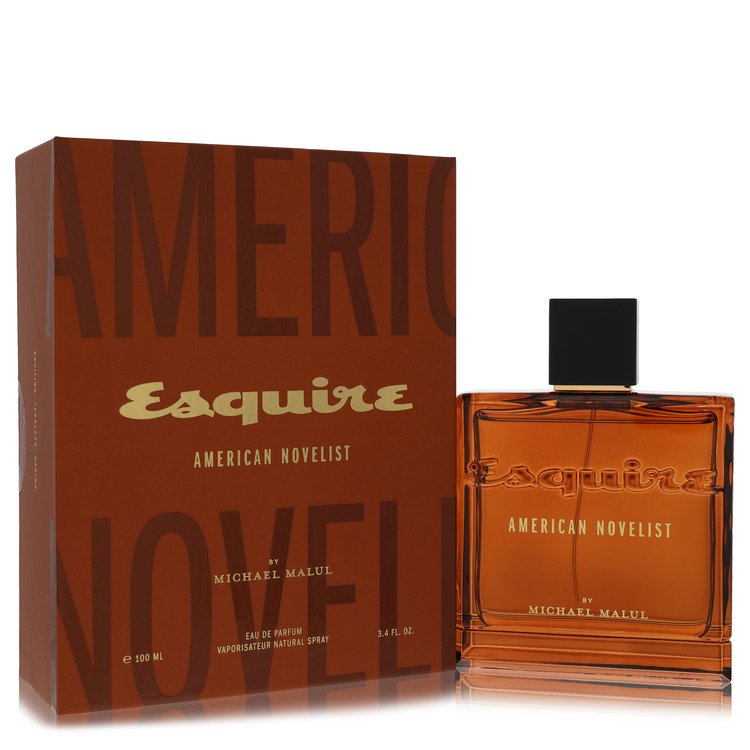 ספריי Esquire American Novelist Eau De Parfum מאת מייקל מלול | משלוח חינם לבית ♕ | קומסטיקס ייבוא מקביל