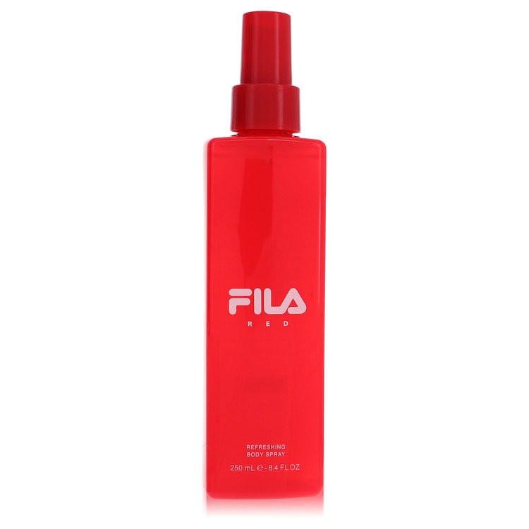ספריי גוף פילה רד FILA Red Body Spray לגבר בעיצוב אדום עוצמתי המעניק רעננות כריזמטית ונוכחות דומיננטית