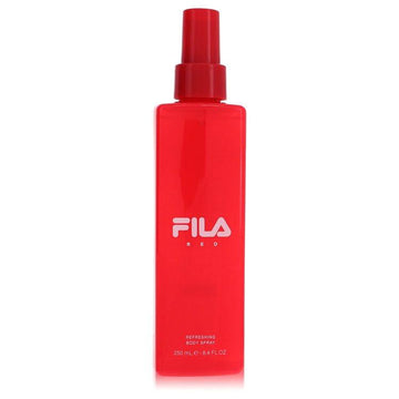ספריי גוף פילה רד FILA Red Body Spray לגבר בעיצוב אדום עוצמתי המעניק רעננות כריזמטית ונוכחות דומיננטית