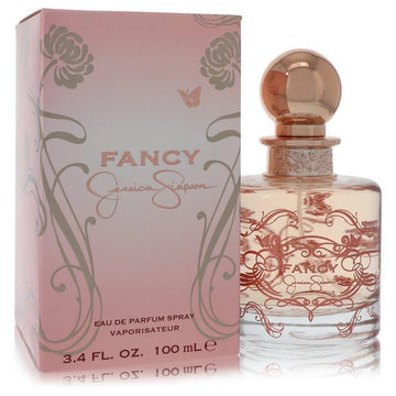 בושם ג'סיקה סימפסון פנסי לאישה אד פרפיום Jessica Simpson Fancy EDP בניחוח קרמל, וניל ושקדים בבקבוק זהב יוקרתי