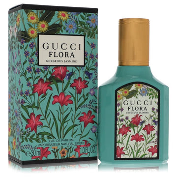 Flora Gorgeous Jasmine Eau De Parfum Spray By Gucci | משלוח חינם לבית ♕ | קומסטיקס ייבוא מקביל