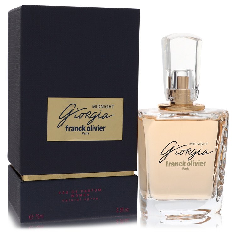 ספריי Giorgia Midnight Eau De Parfum מאת פרנק אוליבייה | משלוח חינם לבית ♕ | קומסטיקס ייבוא מקביל