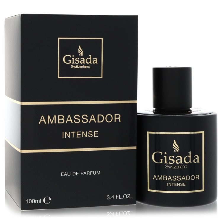 Gisada Ambassador Intense Eau De Parfum Spray By Gisada | משלוח חינם לבית ♕ | קומסטיקס ייבוא מקביל