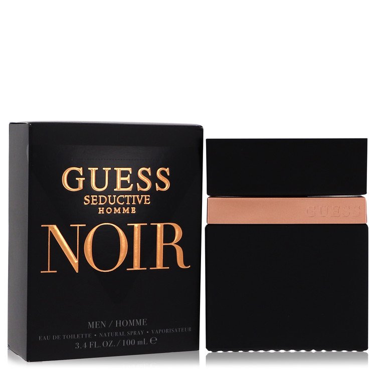 Guess Seductive Homme Noir Eau De Toilette ספריי מאת Guess | משלוח חינם לבית ♕ | קומסטיקס ייבוא מקביל