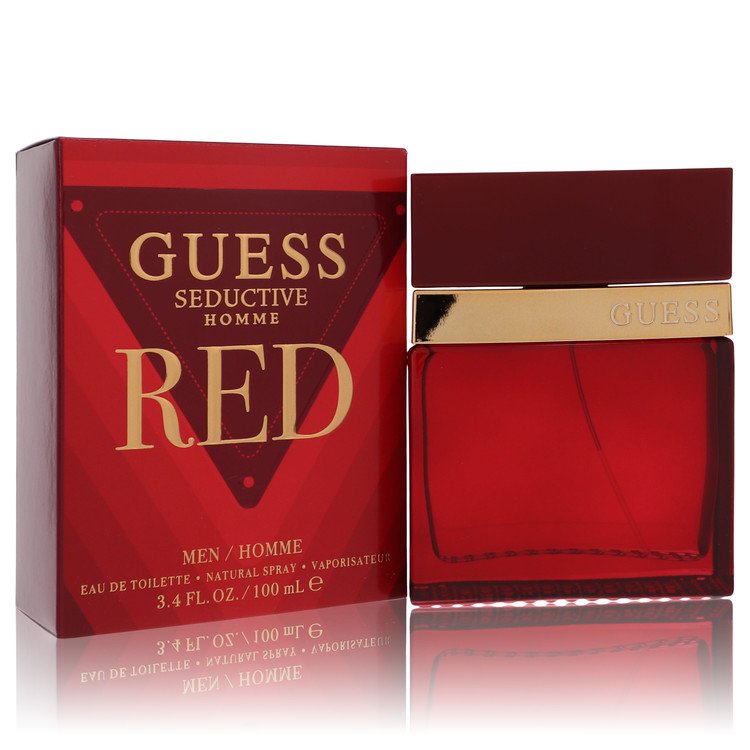 Guess Seductive Homme Red Eau De Toilette ספריי מאת Guess | משלוח חינם לבית ♕ | קומסטיקס ייבוא מקביל