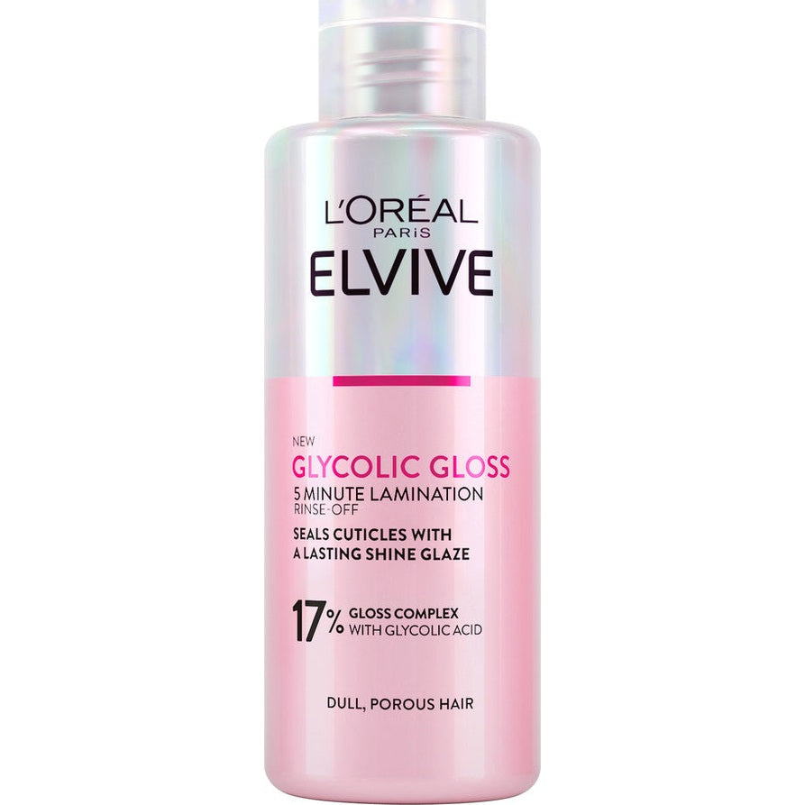 טיפול למינציה אלביב Glycolic Gloss עוטף בציפוי ברק עם 19% קומפלקס גלוס וחומצה גליקולית 200 מ"ל