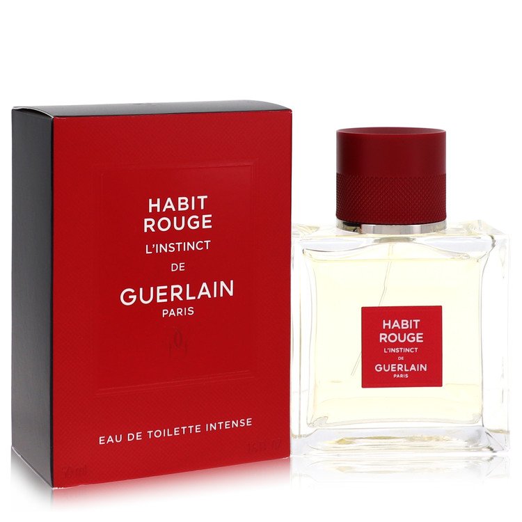 Habit Rouge L'instinct או דה טואלט ספריי אינטנסיבי מאת Guerlain | משלוח חינם לבית ♕ | קומסטיקס ייבוא מקביל