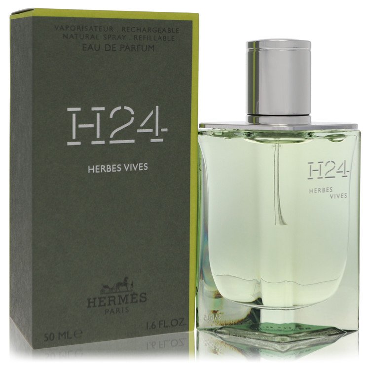Hermes H24 Herbes Vives Eau De Parfum ספריי למילוי חוזר מאת הרמס | משלוח חינם לבית ♕ | קומסטיקס ייבוא מקביל