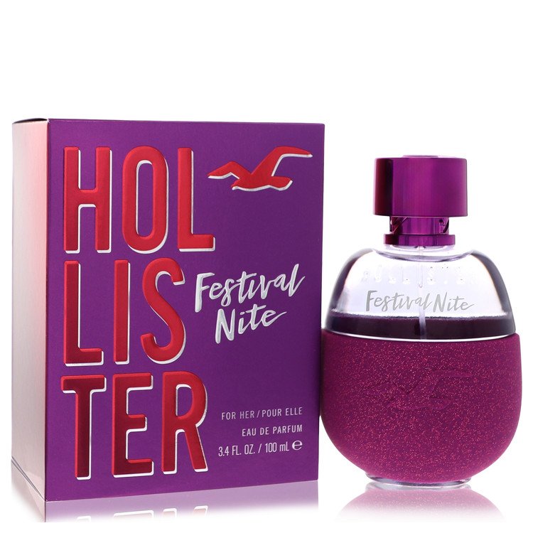 Hollister Festival Nite Eau De Parfum Spray By Hollister | משלוח חינם לבית ♕ | קומסטיקס ייבוא מקביל