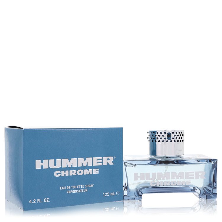 Hummer Chrome Eau De Toilette ספריי מאת Hummer | משלוח חינם לבית ♕ | קומסטיקס ייבוא מקביל