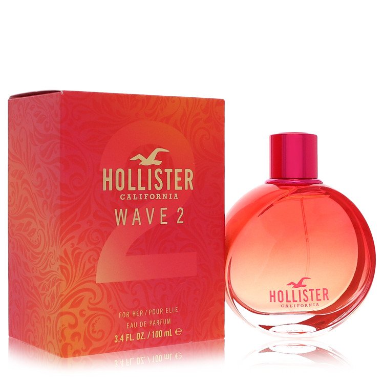 Hollister Wave 2 Eau De Parfum Spray By Hollister | משלוח חינם לבית ♕ | קומסטיקס ייבוא מקביל