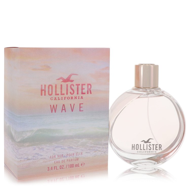Hollister Wave Eau De Parfum Spray By Hollister | משלוח חינם לבית ♕ | קומסטיקס ייבוא מקביל