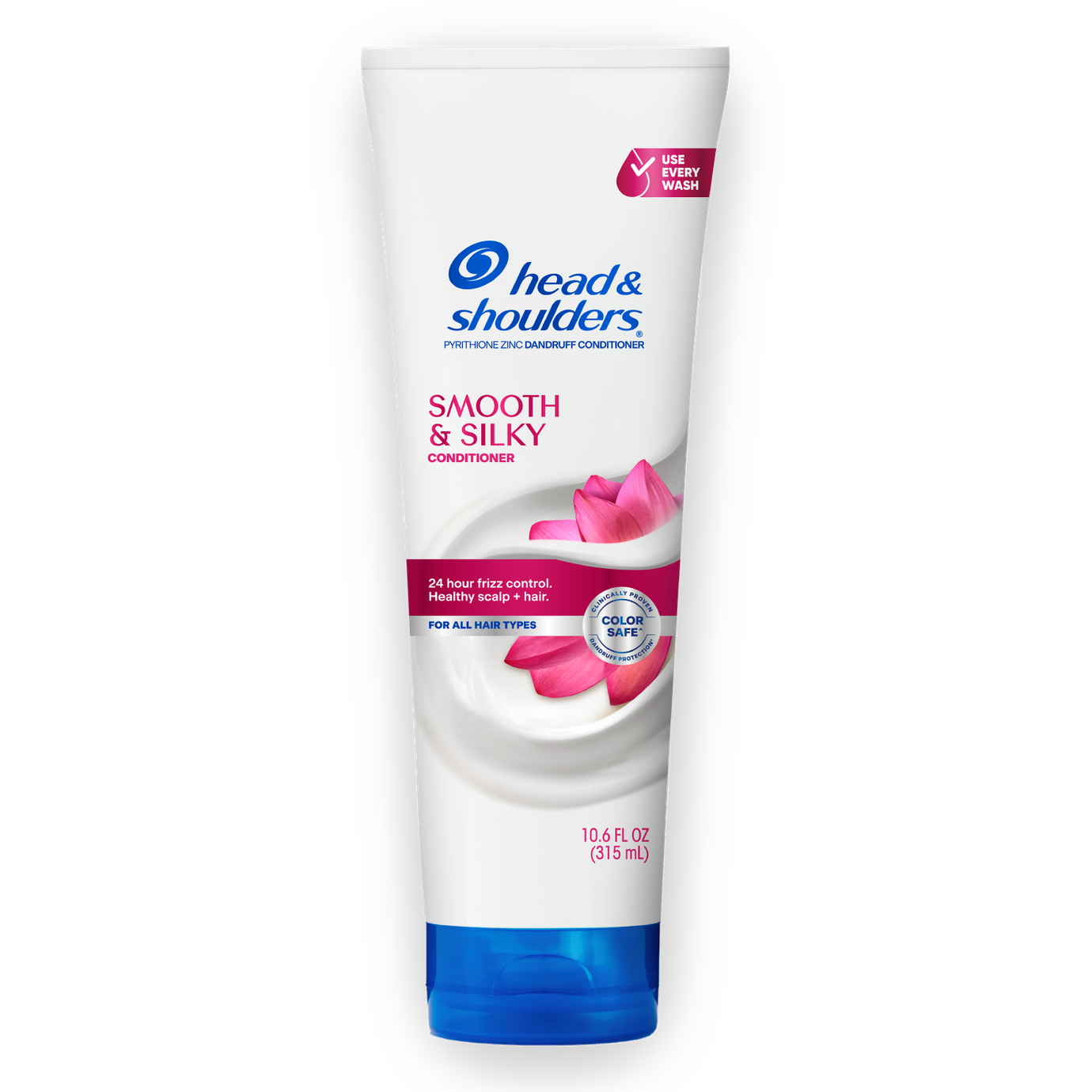 מרכך הד אנד שולדרס Smooth & Silky לשיער ולקרקפת למגע רך כמשי ללא פראבנים ופוספטים 275 מ"ל Head & Shoulders Conditioner