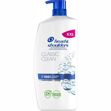 הד אנד שולדרס שמפו נגד קשקשים הנוסחה הקלאסית Classic Clean אריזת 1 ליטר לניקוי והגנה Head & Shoulders Shampoo