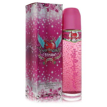 בושם לאישה קובה סטראס הארטברייקר Cuba Strass Heartbreaker Eau de Parfum בבקבוק סיגר ורוד ונוצץ