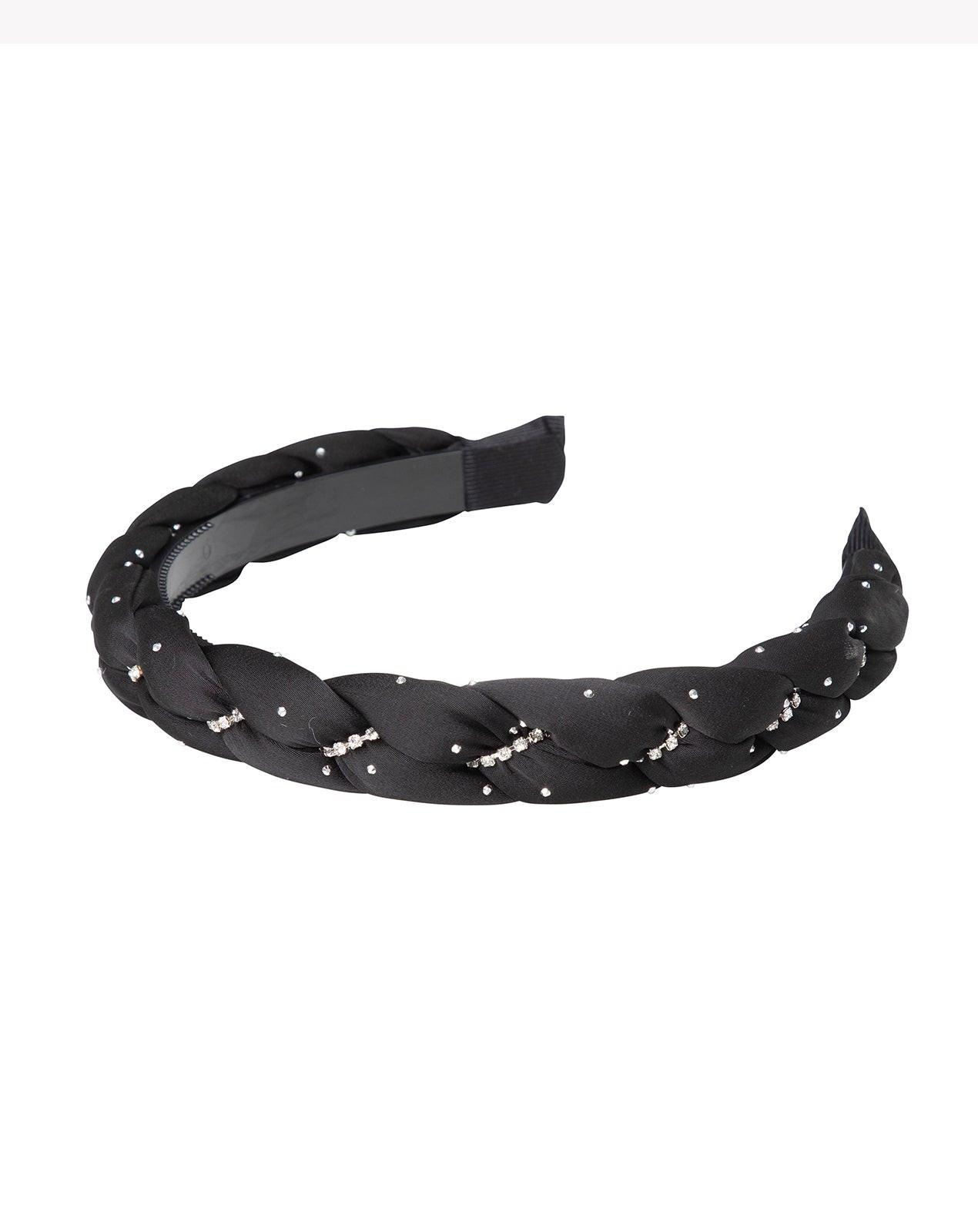 קשת צמה עם אבנים.