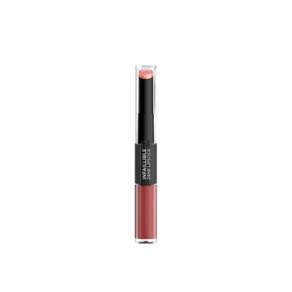 L'Oréal Paris Infaillible 24H Lipstick | שפתון דו-שלבי עמיד עד 24 שעות למראה עוצמתי