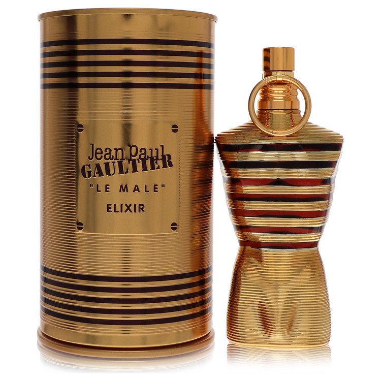 Jean Paul Gaultier Le Male Elixir Parfum Spray מאת Jean Paul Gaultier | משלוח חינם לבית ♕ | קומסטיקס ייבוא מקביל