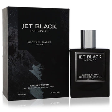 ספריי Jet Black Intense Eau De Parfum מאת מייקל מלול | משלוח חינם לבית ♕ | קומסטיקס ייבוא מקביל