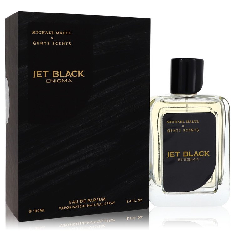 ספריי Jet Black Enigma Eau De Parfum מאת מייקל מלול | משלוח חינם לבית ♕ | קומסטיקס ייבוא מקביל