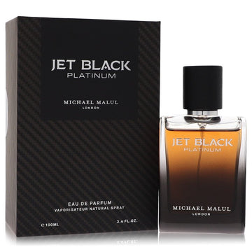 ספריי Jet Black Platinum Eau De Parfum מאת מייקל מלול | משלוח חינם לבית ♕ | קומסטיקס ייבוא מקביל
